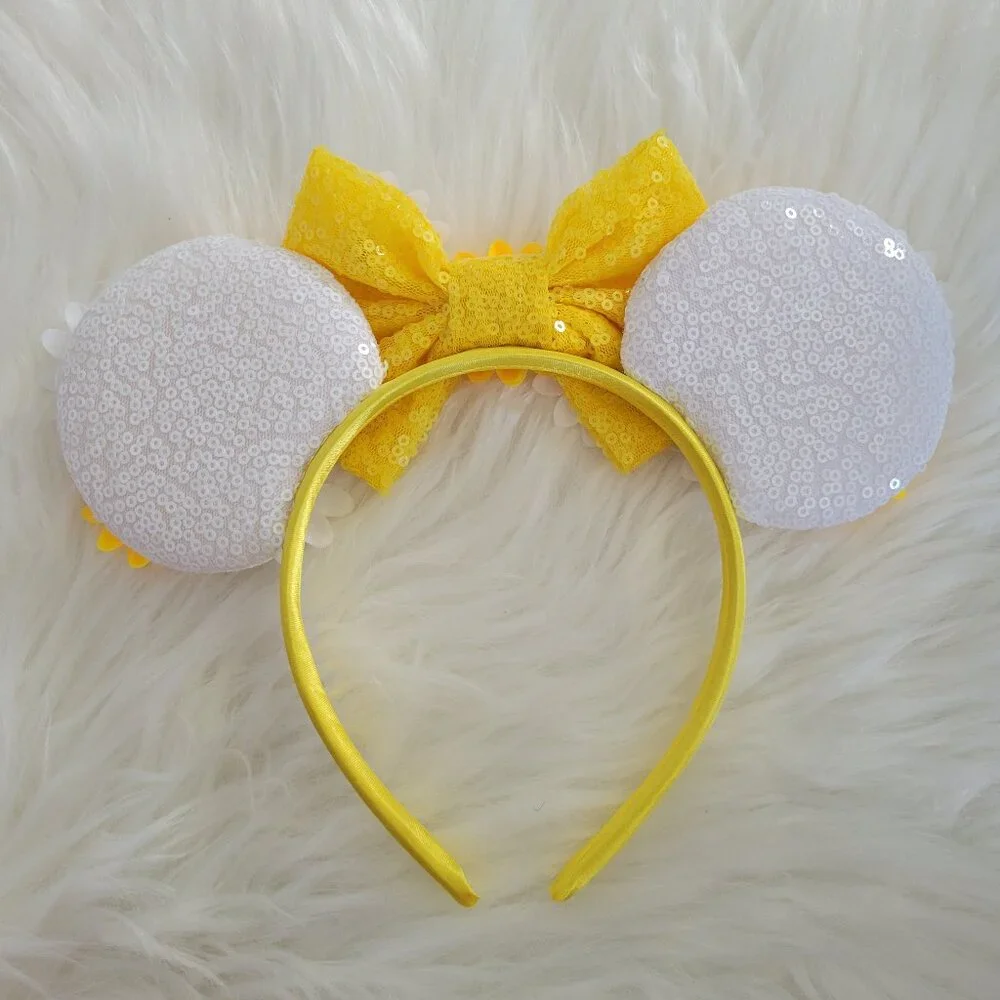 Daisies/Bees Minnie Mouse Ears